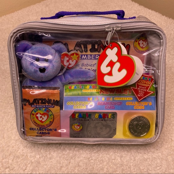 Ty Other - Ty Beanie Babies Platinum Edition Club Kit NIB